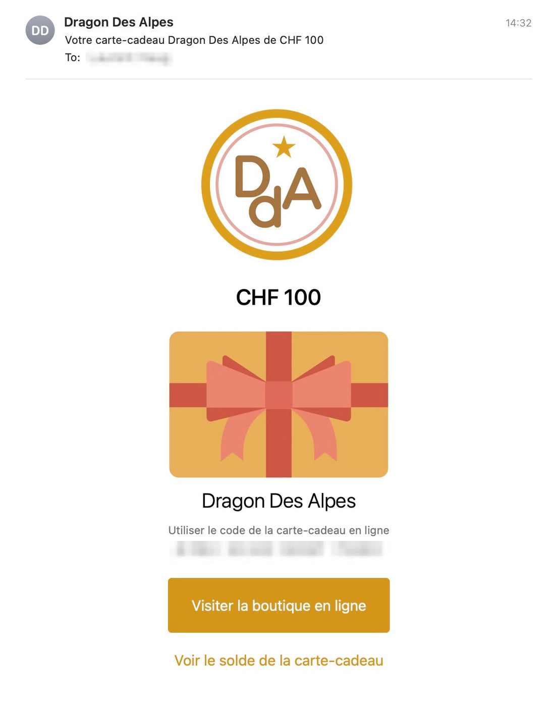 Nouveauté : offrez nos cartes cadeau 🎁