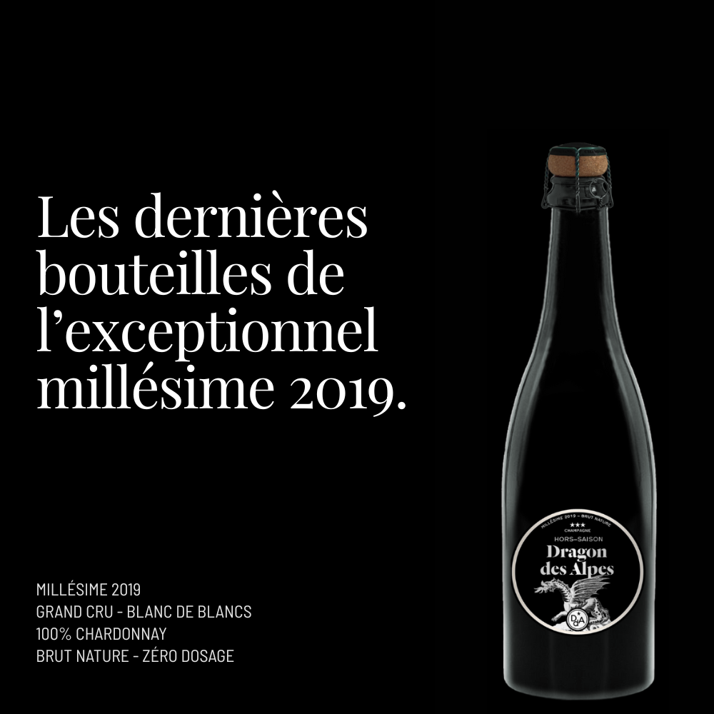 Millésime 2019 Brut Zéro 75cl